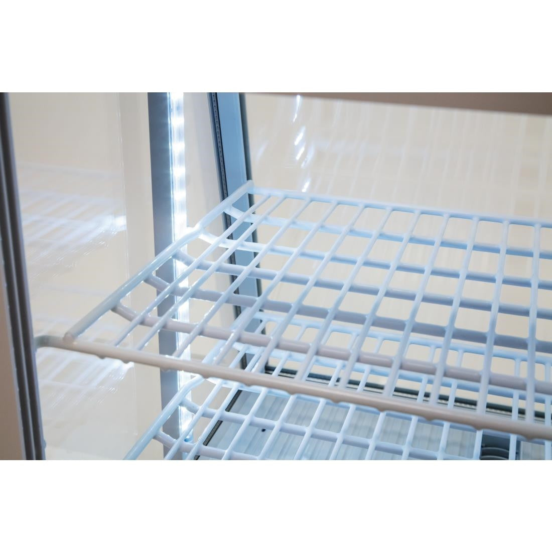 Polar C-Series Countertop Food Display Fridge 100Ltr White CC666
