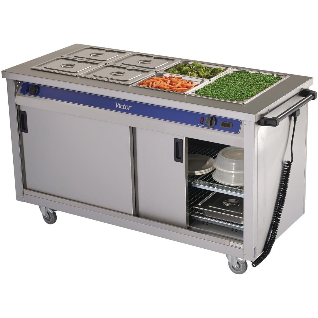 Victor Baron Bain Marie Hot Cupboard BM40MS CC872