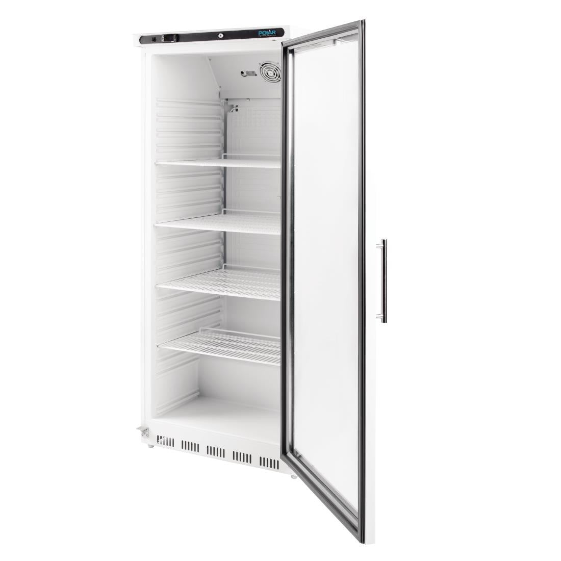 Polar C-Series Upright Display Fridge 600Ltr White CD088
