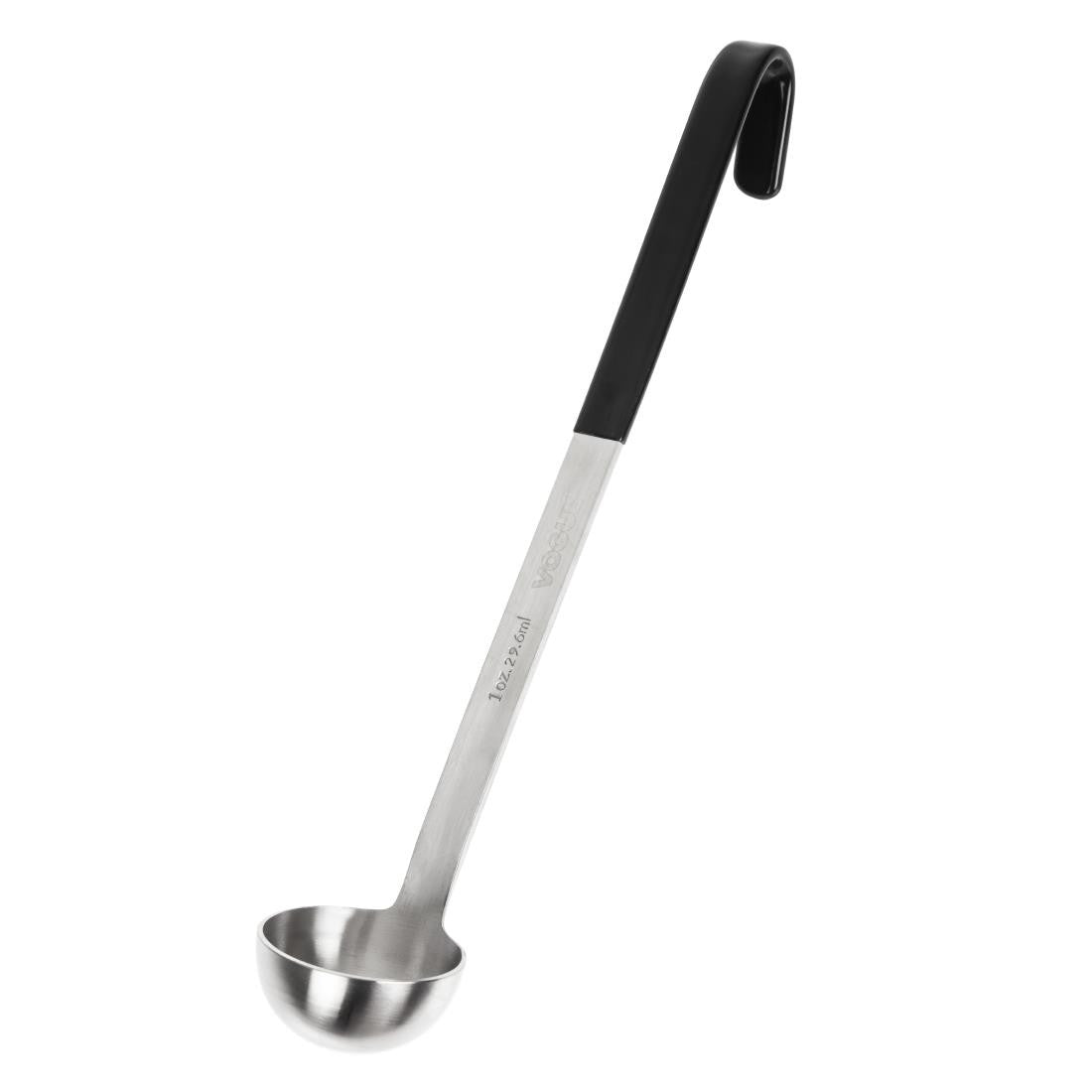 Vogue Heavy Duty Colour Coded Ladle Black 30ml CD144