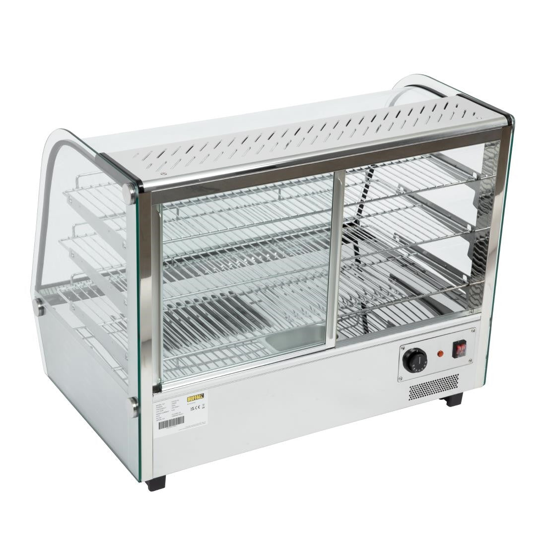 Buffalo Countertop Heated Food Display 868mm CD232