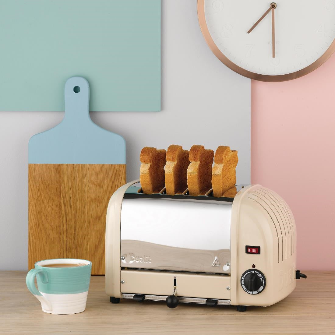 Dualit 4 Slice Vario Toaster Utility Cream 40354 CD331