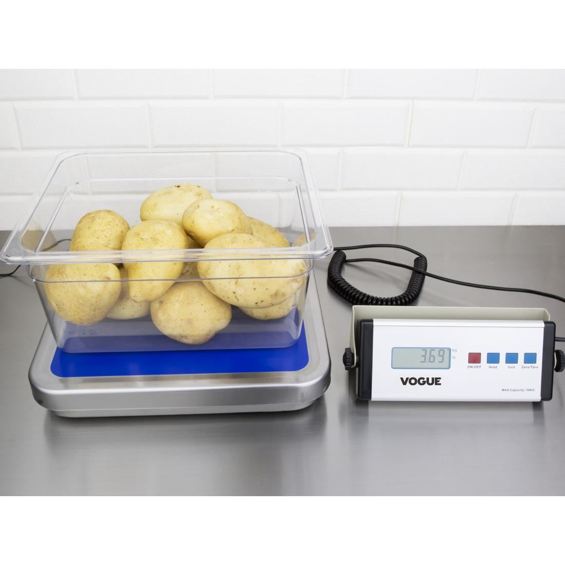 Vogue Electric Bench Scales 30kg CD564