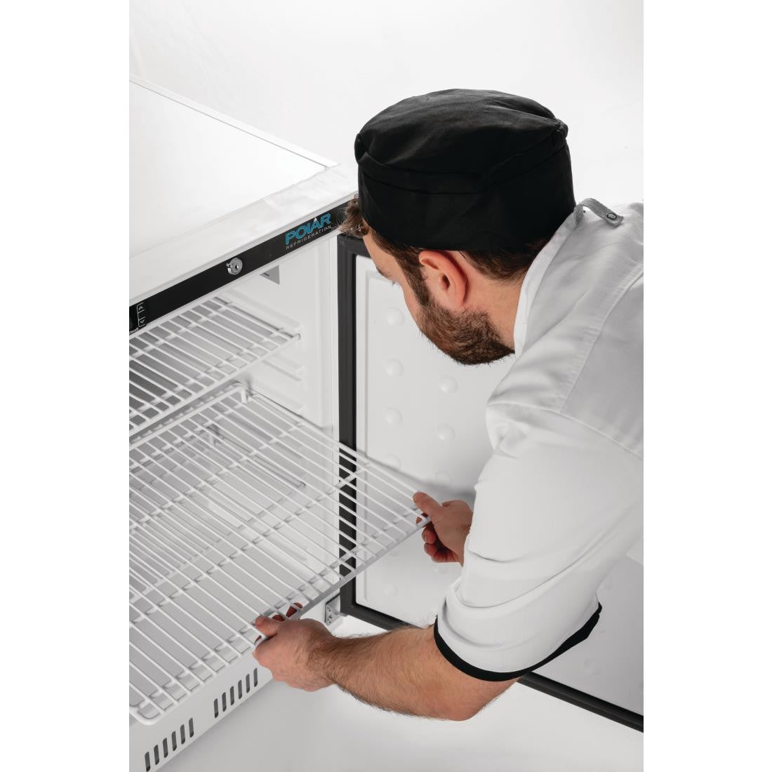 Polar C-Series Under Counter Fridge White 150Ltr CD610