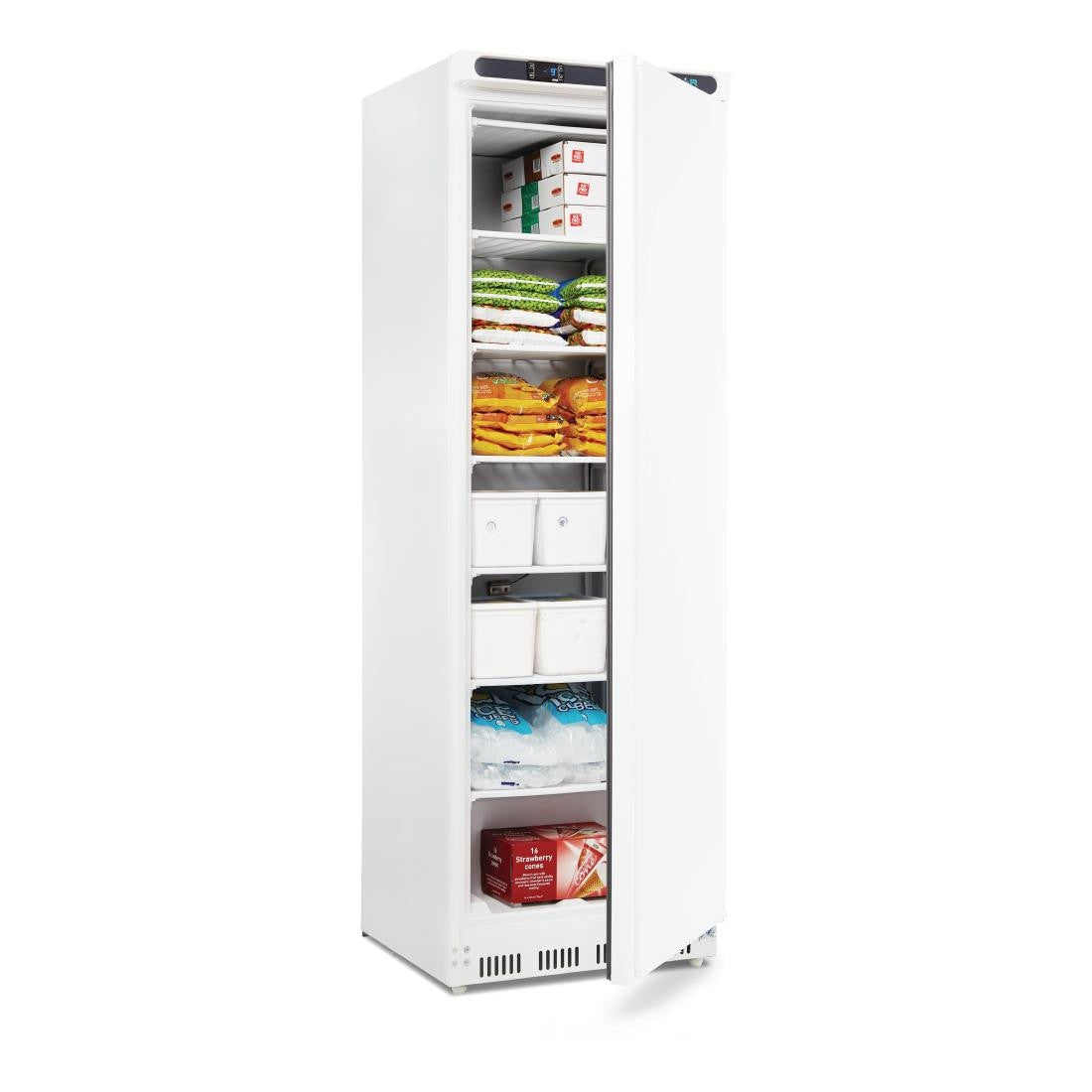 Polar C-Series Upright Freezer White 365Ltr CD613