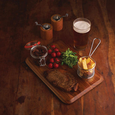 Olympia Chip basket Round with Handle 80mm CE148