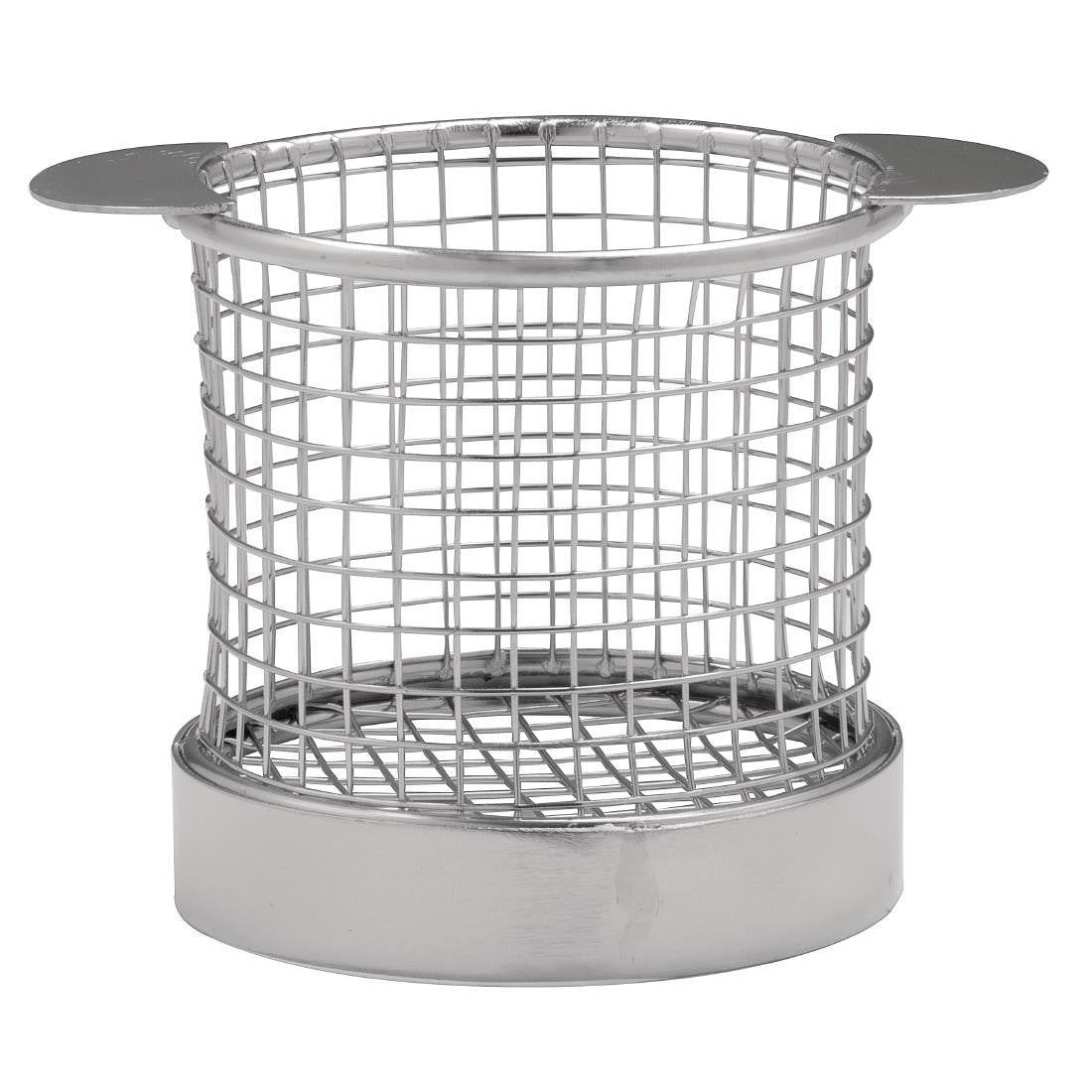 Olympia Chip basket Round with Ears 80mm CE149