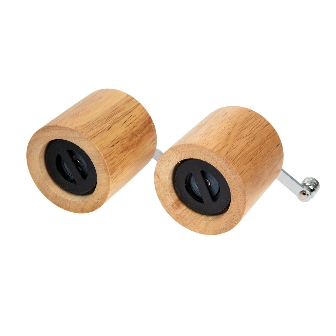 Olympia Light Wood Salt and Pepper Mill Grinder Set CE246