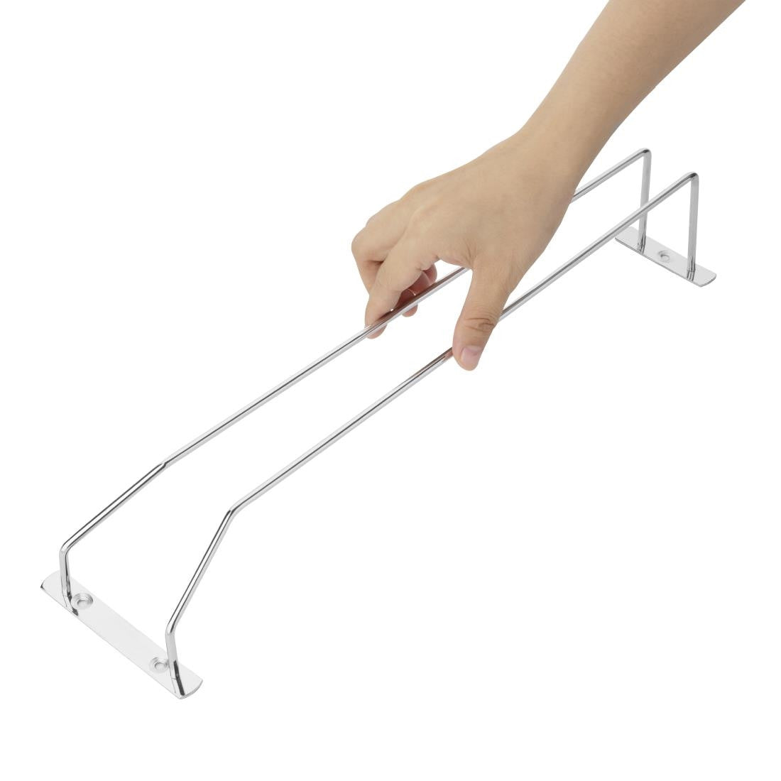 Olympia Wine Glass Rack Chrome 405mm CE307