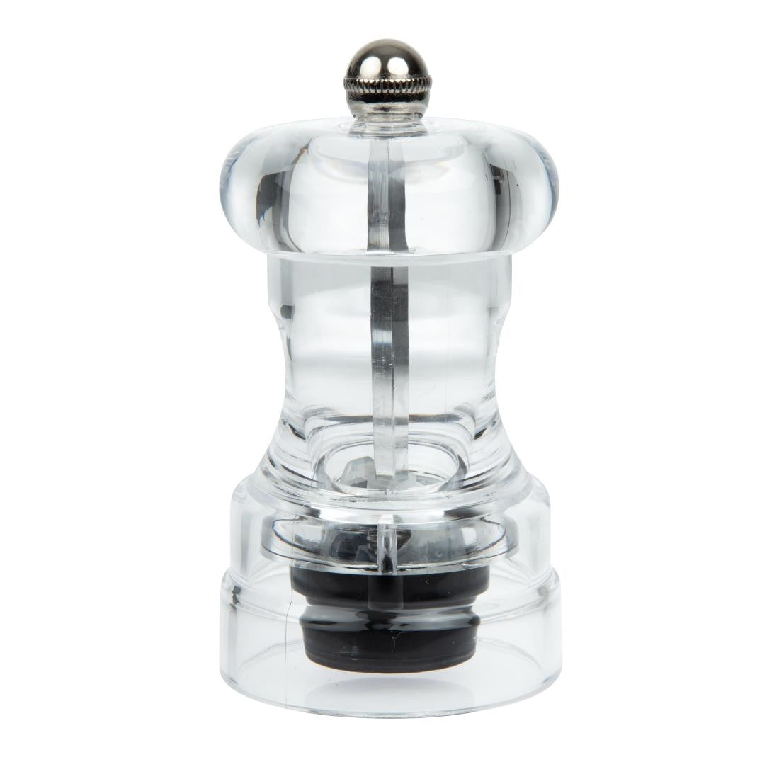 Olympia Acrylic Salt and Pepper Mill 102mm CE318