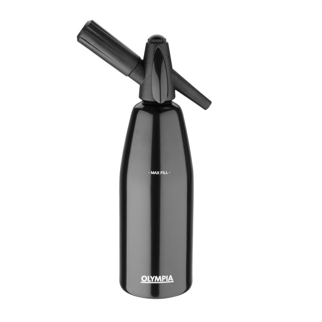 Olympia Soda Siphon Black 1L CE341