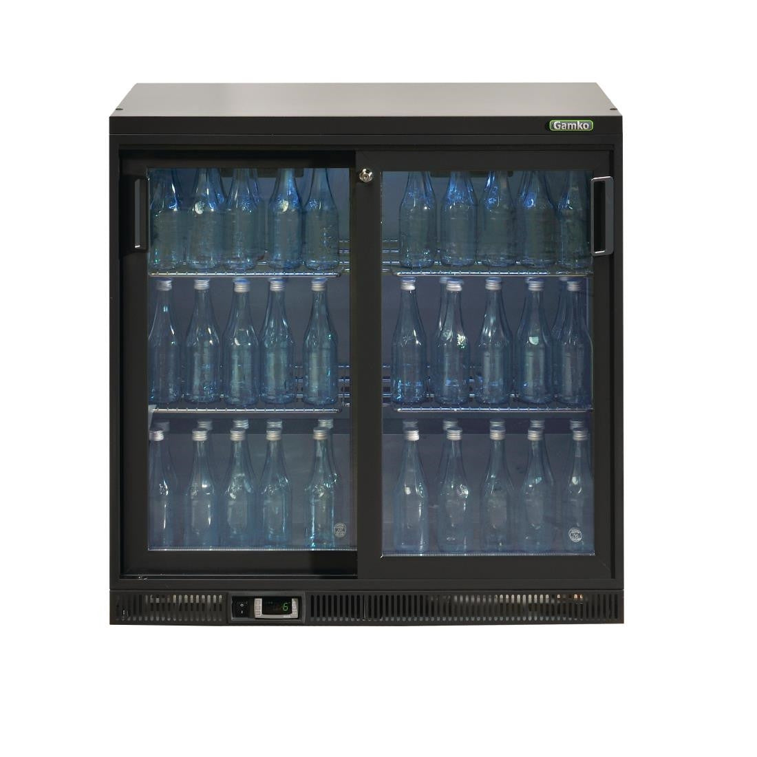 Gamko Bottle Cooler - Double Sliding Door 250 Ltr CE552