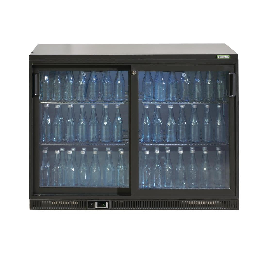Gamko Bottle Cooler - Double Sliding Door 275 Ltr CE555