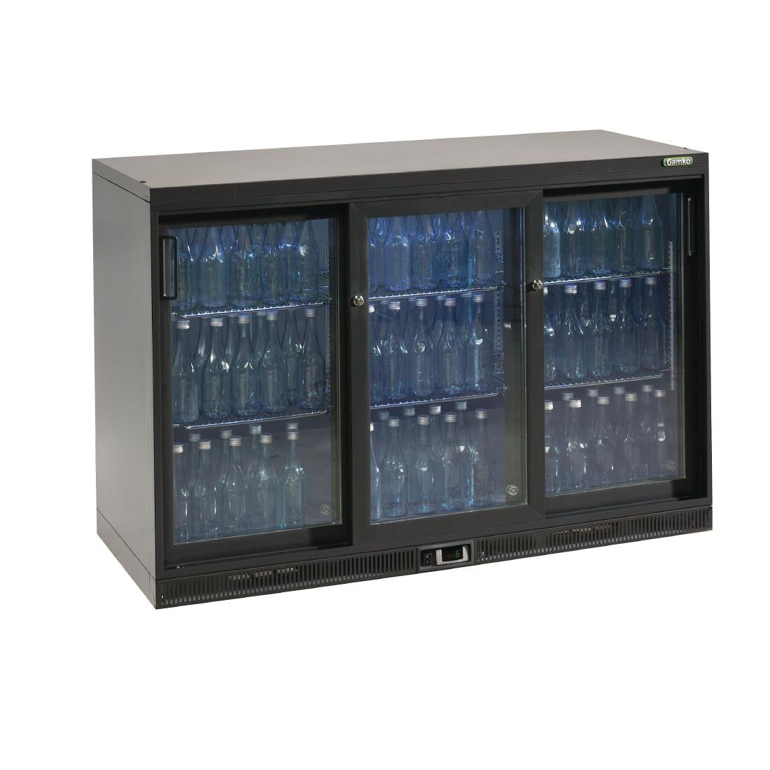 Gamko Bottle Cooler - Triple Sliding Door 315 Ltr CE557