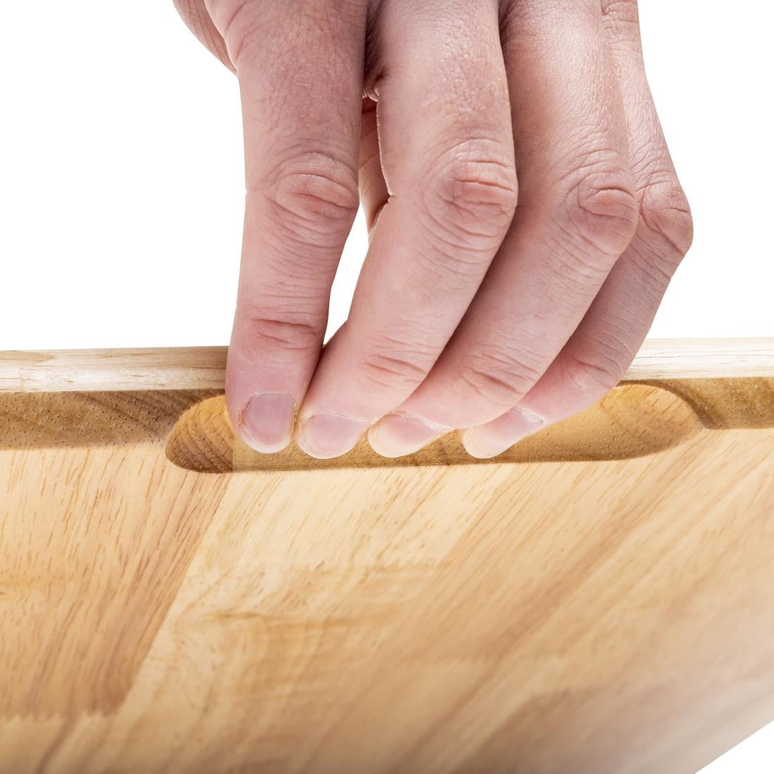 APS Thick Slatted Wooden Chopping Board CF029