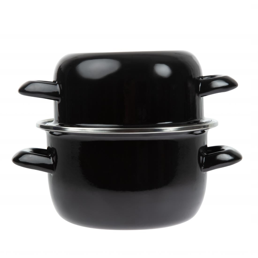 Olympia Mussel Pot Enamel Small CF269