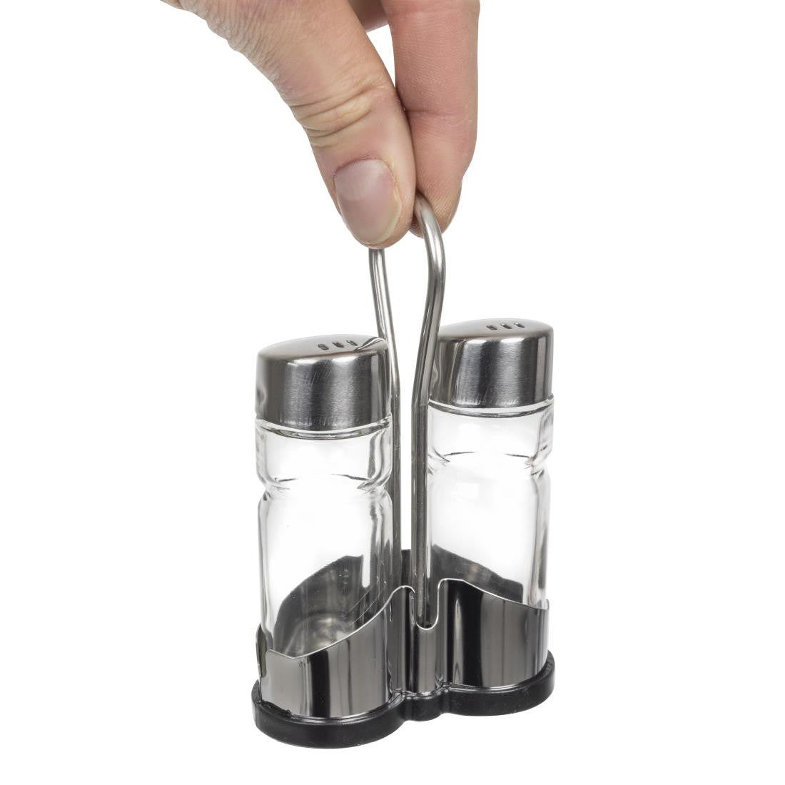 Salt and Pepper Cruet Set and Stand CF295