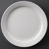 Olympia Athena Narrow Rimmed Plates 165mm 12 Pack CF360