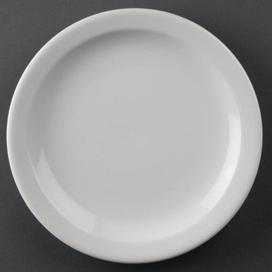 Olympia Athena Narrow Rimmed Plates 205mm 12 Pack CF362