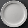 Olympia Athena Narrow Rimmed Plates 254mm 12 Pack CF364