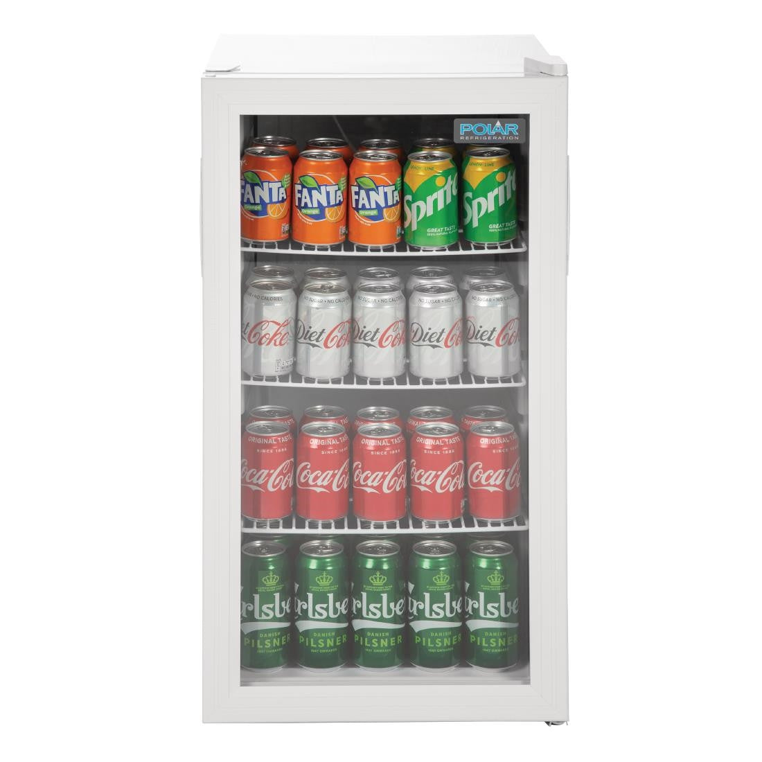 Polar C-Series Under Counter Display Fridge White CF750