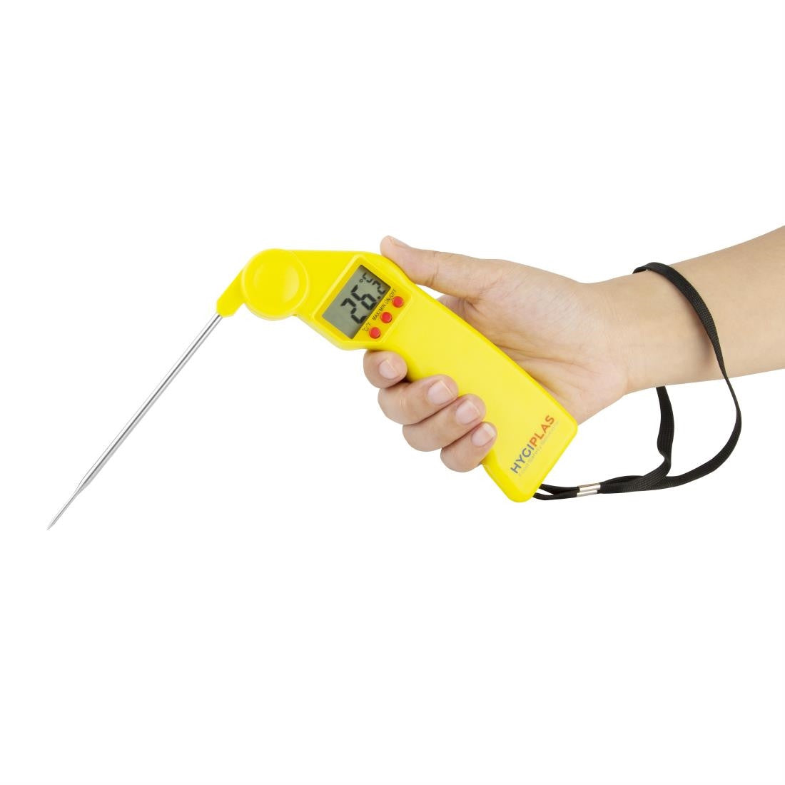 Hygiplas Easytemp Colour Coded Yellow Thermometer CF912