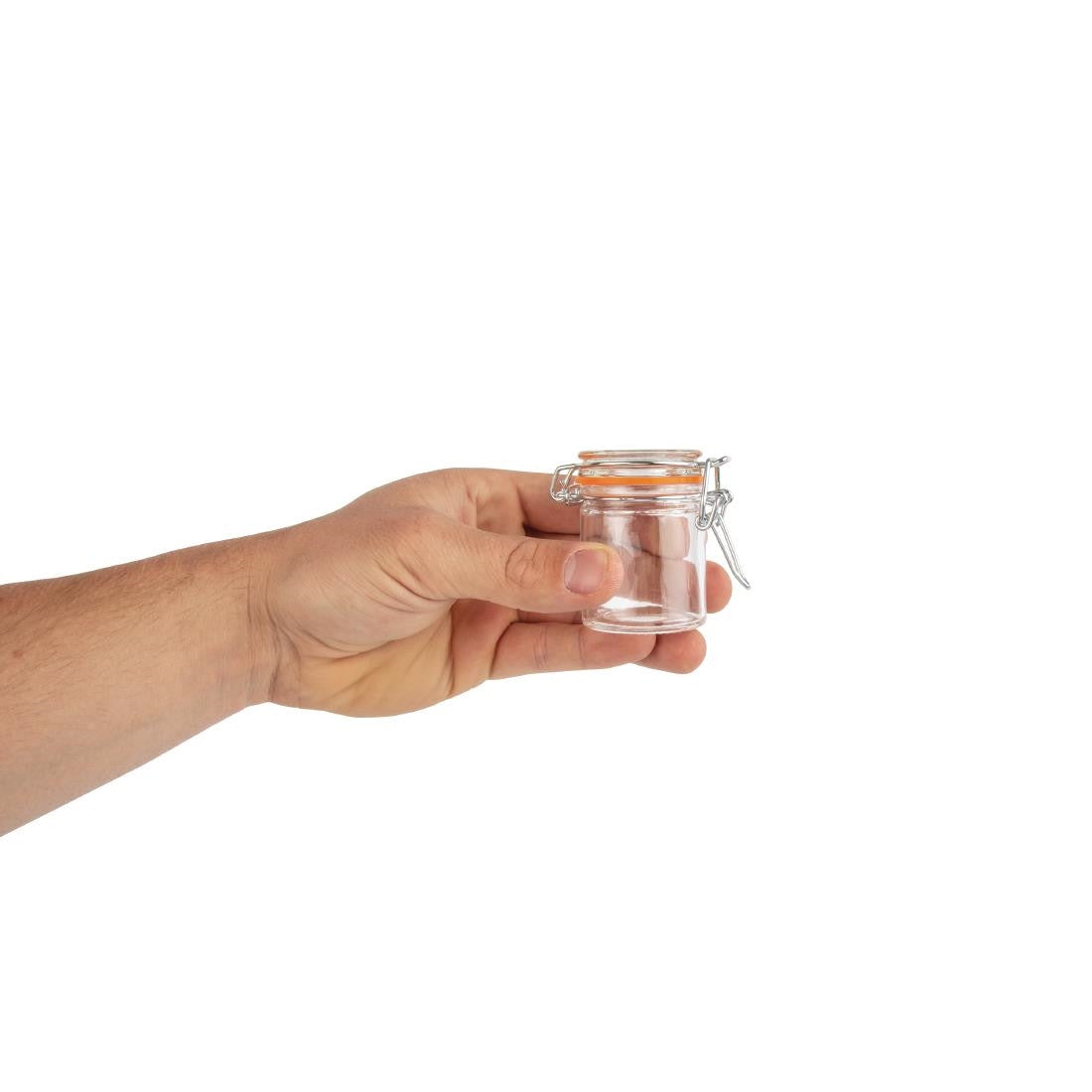 Vogue Mini Glass Terrine Jar 50ml (Pack of 12) CG398
