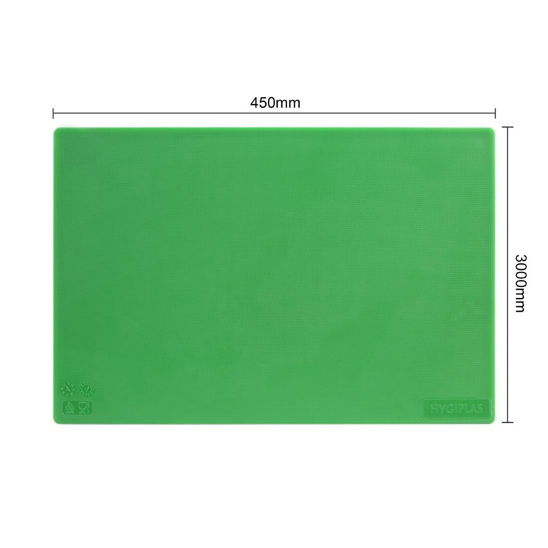 Hygiplas Low Density Anti Bacterial Chopping Boards (Set of 7 - 10mm High) CH046