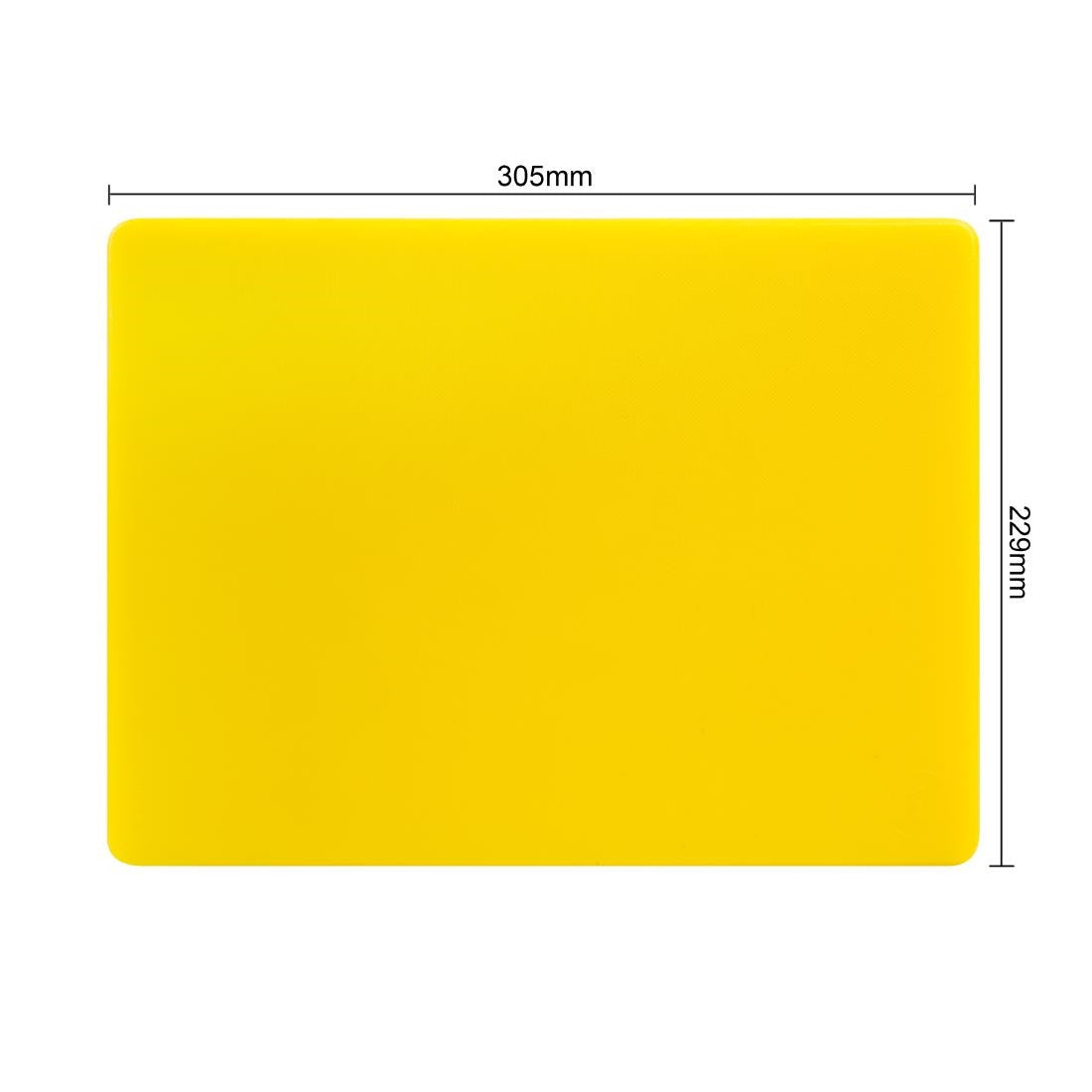 Hygiplas Low Density Chopping Board Set Small (Set of 7 - 12mm High) CH049