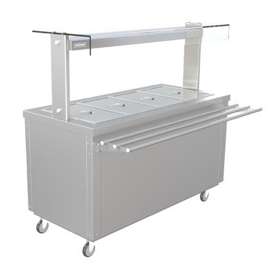 Parry Flexi-Serve Hot Cupboard with Wet Bain Marie Top and Quartz Heated Gantry FS-HBW4PACK CH192