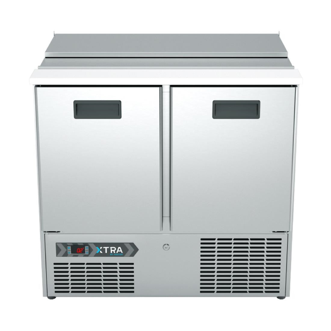 Foster Two Section XTRA Saladette Counter Fridge St/St Ext/Int XRS-2H 33-270 CH956