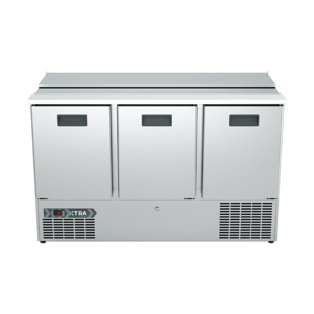 Foster Three Section XTRA Saladette Counter Fridge St/St Ext/Int XRS-3H 33-271 CH957