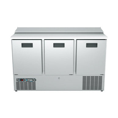 Foster Three Section XTRA Saladette Counter Fridge St/St Ext/Int XRS-3H 33-271 CH957