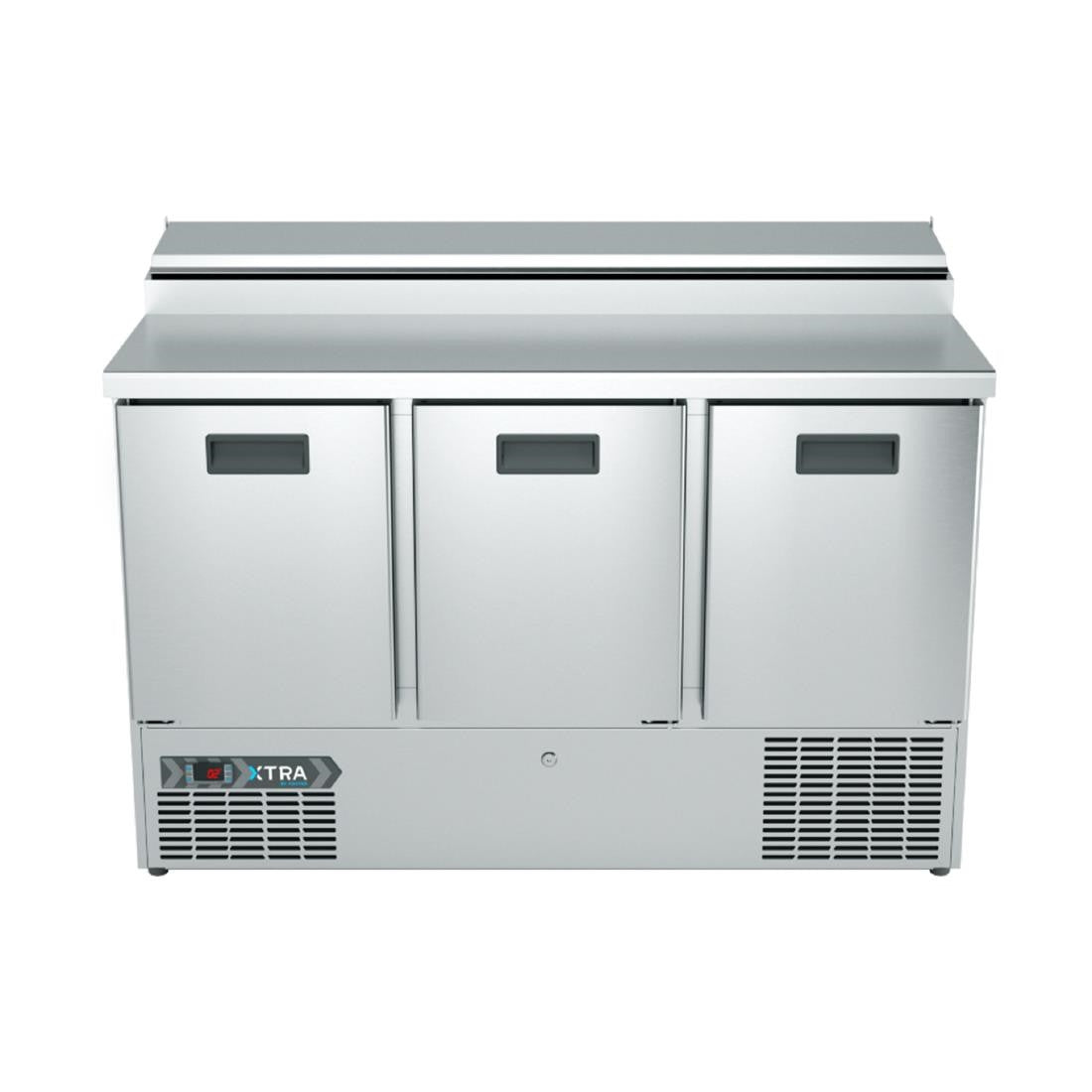 Foster Three Section XTRA Raised Top Prep Fridge St/St Ext/Int XRP-3H 33-272 CH958
