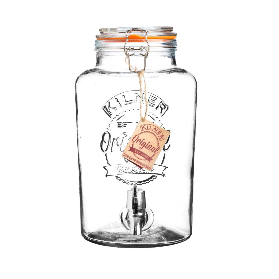 Kilner Clip Top Drinks Dispenser 5Ltr CJ127