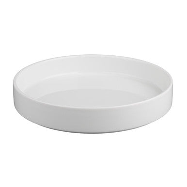 Olympia Whiteware Flat Walled Bowl - 270mm 10 2/3" 4 Pack CK072