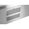 Polar G-Series 3 Door Pizza Prep Counter with Glass Sneeze Guard 436Ltr GH267