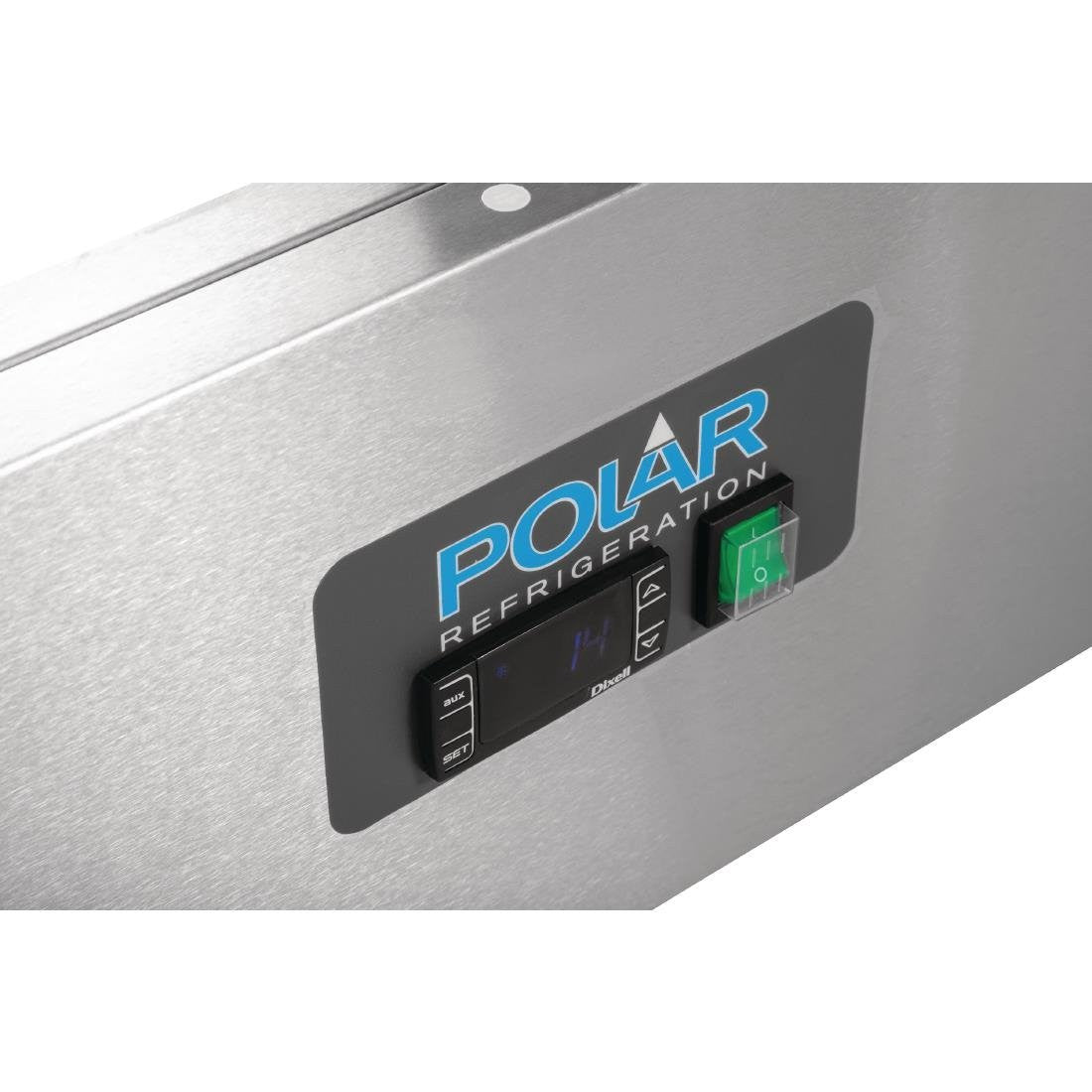 Polar G-Series Double Door Counter Fridge 240Ltr U636