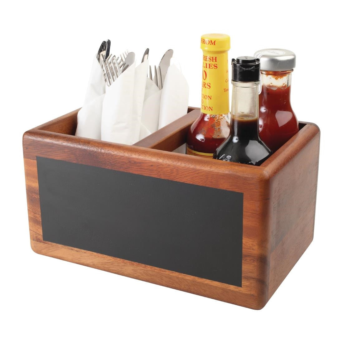 T&G Food Glorious Food Table Tidy with Chalkboard CL179