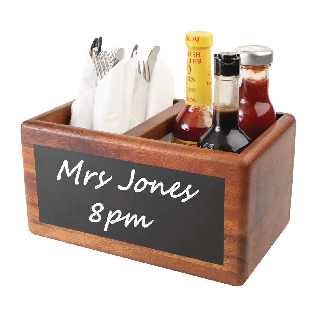 T&G Food Glorious Food Table Tidy with Chalkboard CL179