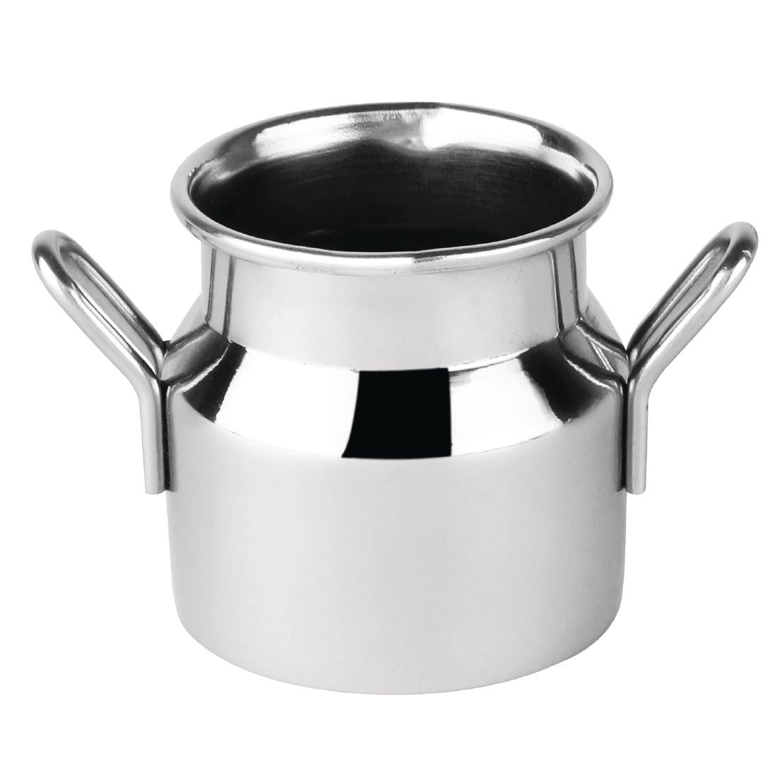 Olympia Stainless Steel Mini Milk Churn Small 60ml CL203