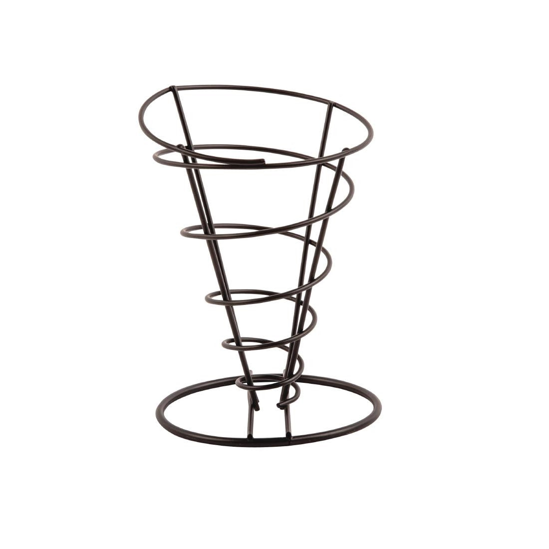 Olympia Wire Chip Cone Black CL319