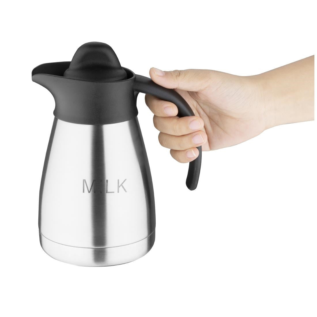 Olympia Screwtop Vacuum Milk Jug 500ml CL371