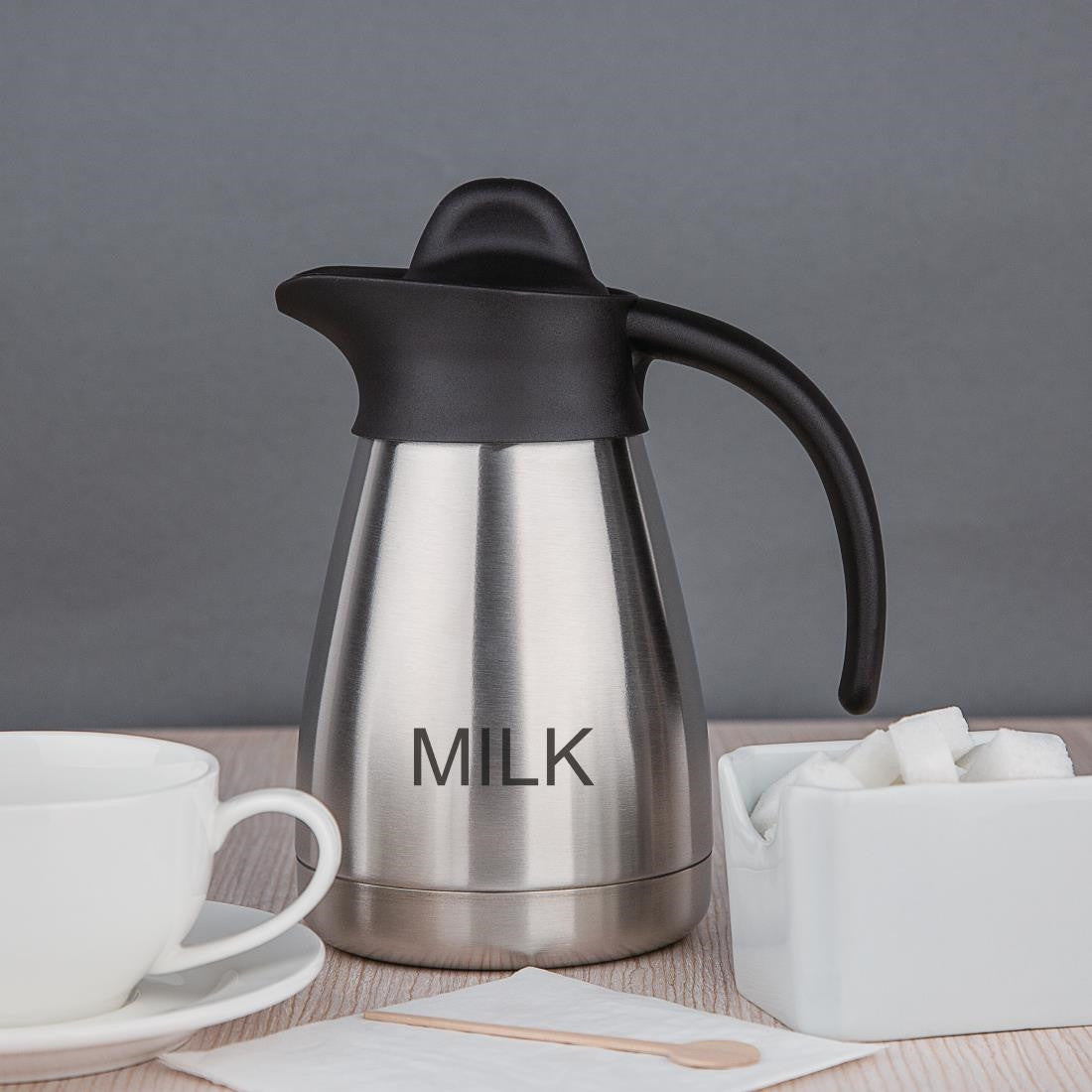 Olympia Screwtop Vacuum Milk Jug 500ml CL371