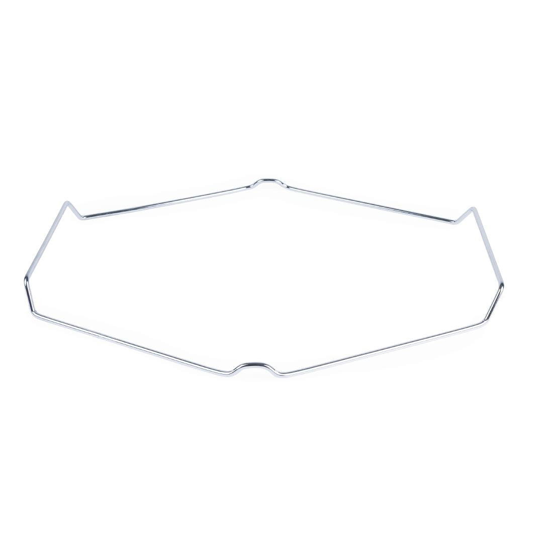 Rectangular Pizza Stone with Metal Serving Rack 15in CL713