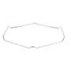 Rectangular Pizza Stone with Metal Serving Rack 15in CL713