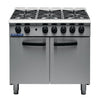Blue Seal 6 Burner Oven Range Medium Duty LPG G750 6 CM603-P
