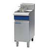Blue Seal Single Tank Twin Basket Free Standing Natural Gas Fryer GT18 CM604-N