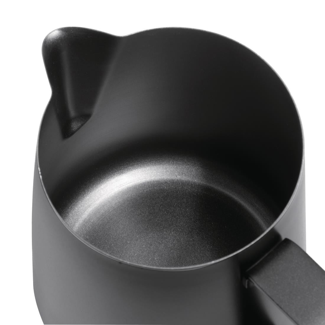 Olympia Black Non-Stick Milk Frothing Jug 340ml CM606