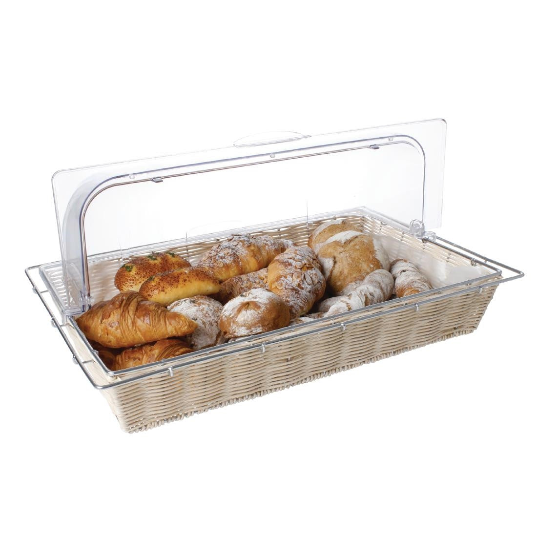 Olympia Polycarbonate Rolltop Cover GN 1/1 CM930